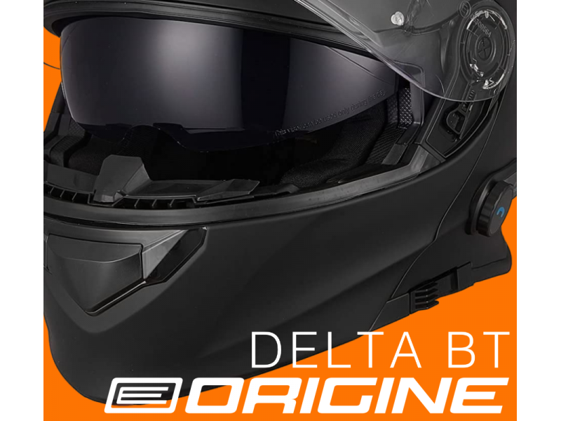 Helmet DELTA BT SOLID Black Matte XL ORIGINE