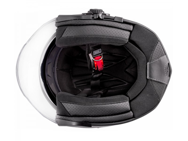Helmet PALIO 2.0 + BT SOLID Black Matte S ORIGINE