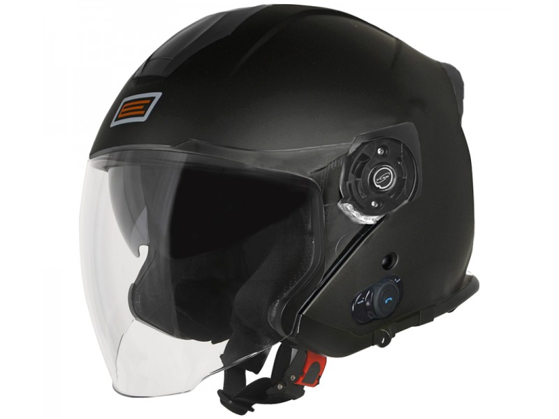 Helmet PALIO 2.0 + BT SOLID Black Matte S ORIGINE