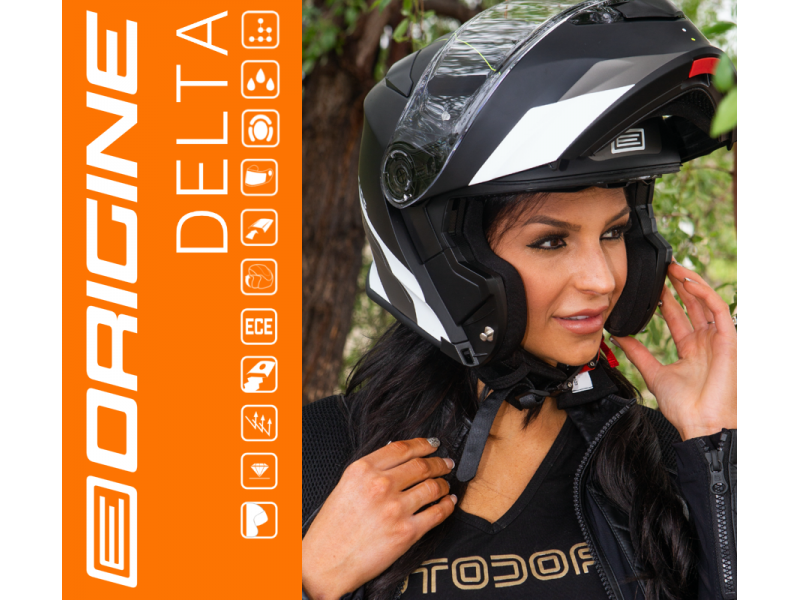 Helmet DELTA BASIC SOLID Matte Black XS ORIGINE