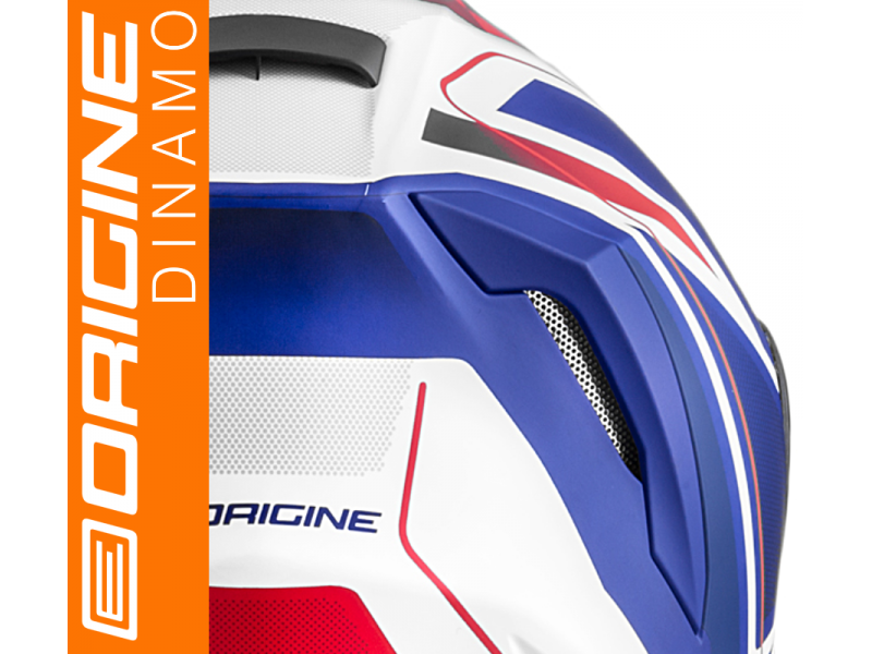 Helmet DINAMO GALAXI Matte Blue-Red-White L ORIGINE