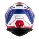 Helmet DINAMO GALAXI Matte Blue-Red-White XL ORIGINE