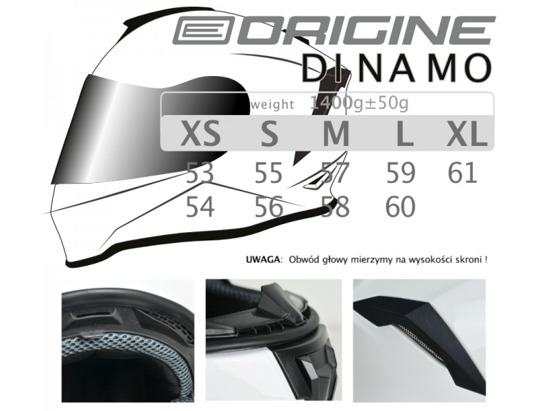 Helmet DINAMO SOLID Matte Black S ORIGINE Helmet DINAMO SOLID Matte Black S ORIGINE