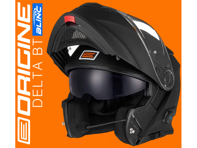Helmet DELTA BT SOLID Matte Black XS ORIGINE