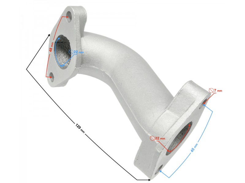 Intake manifold 110cc