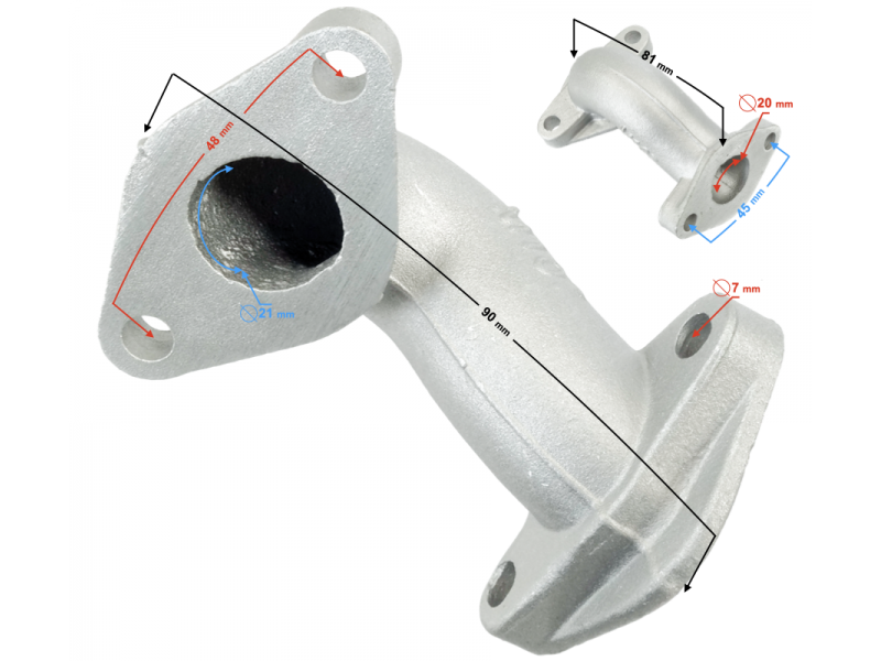 Intake manifold 110cc