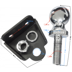 ATV Road Hunter Towbar Ball