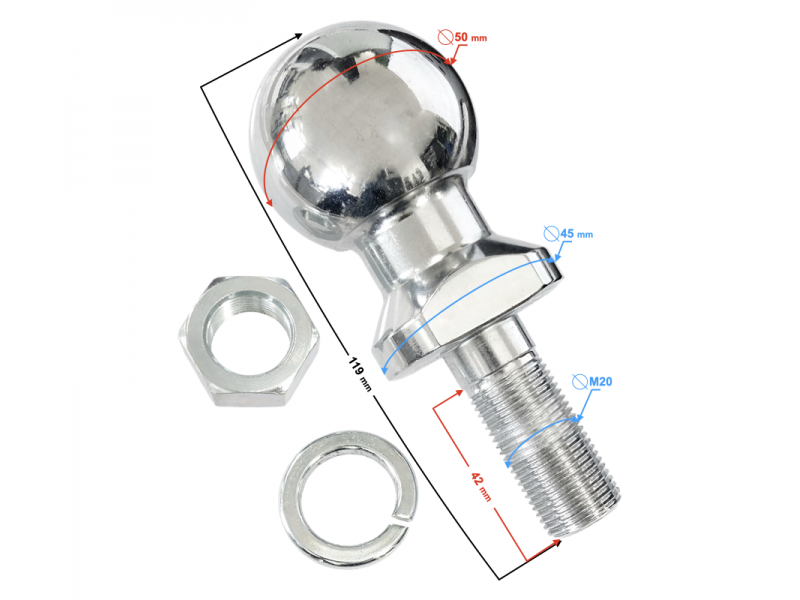 ATV Raze 200 Towbar Ball
