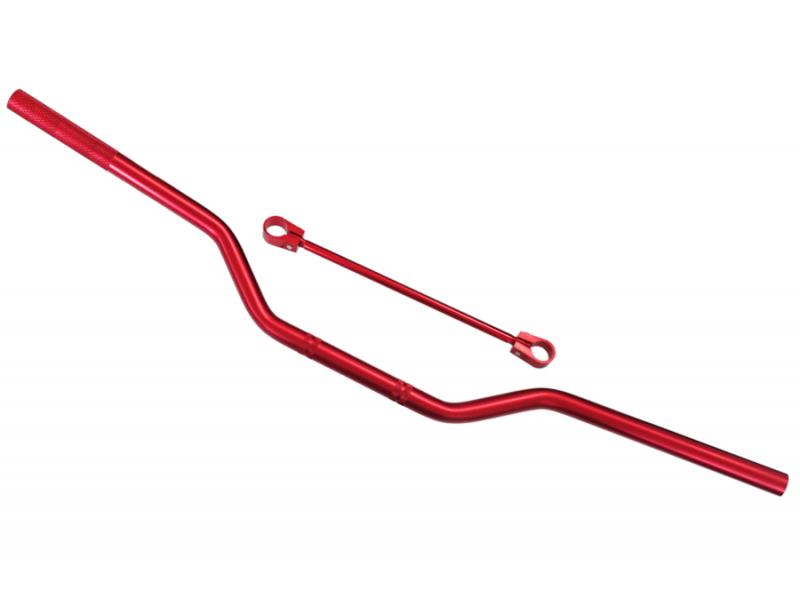 Handlebar universal naked cross 22mm red