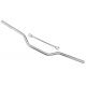 Handlebar universal naked cross 22mm silver
