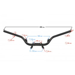 Steering wheel for B-Max scooter