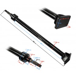 Steering column for Tactic 550