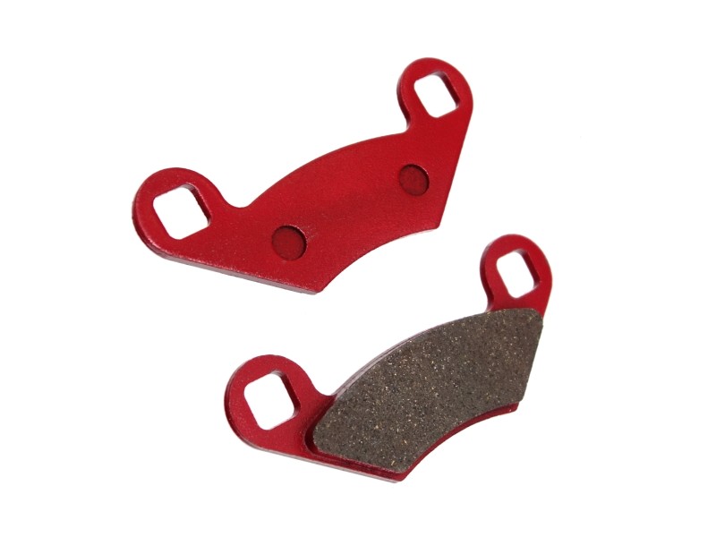 Rear brake pads for ATV