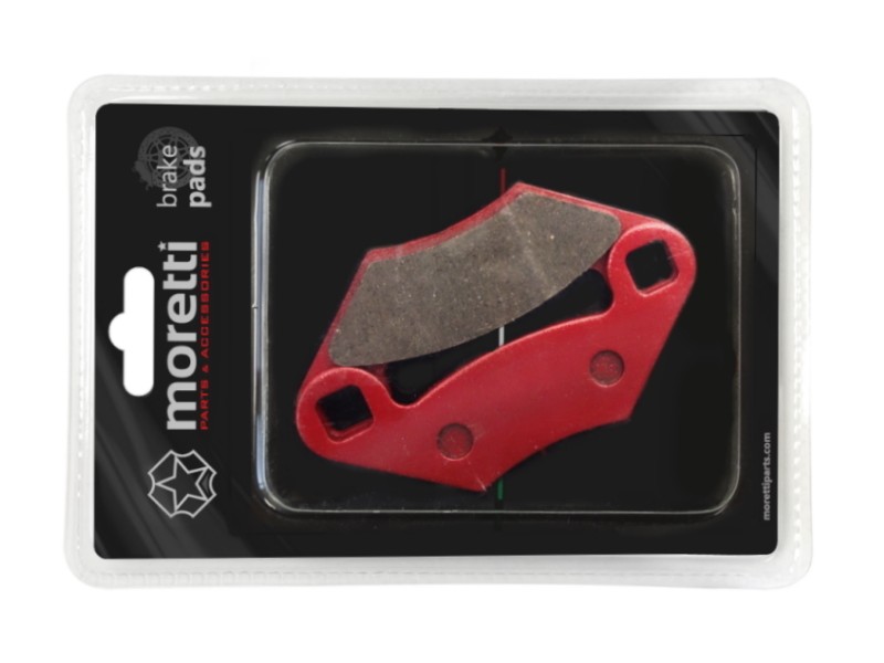 Rear brake pads for ATV