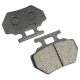 (WHOLESALE) Brake pads rear ATV Rocky 125