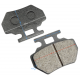 (WHOLESALE) Brake pads rear ATV Rocky 125