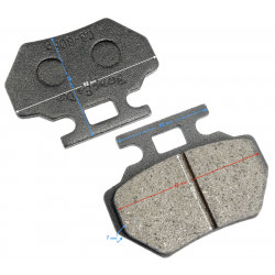 (WHOLESALE) Brake pads rear ATV Rocky 125