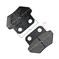 (WHOLESALE) Brake pads front ATV Terrax