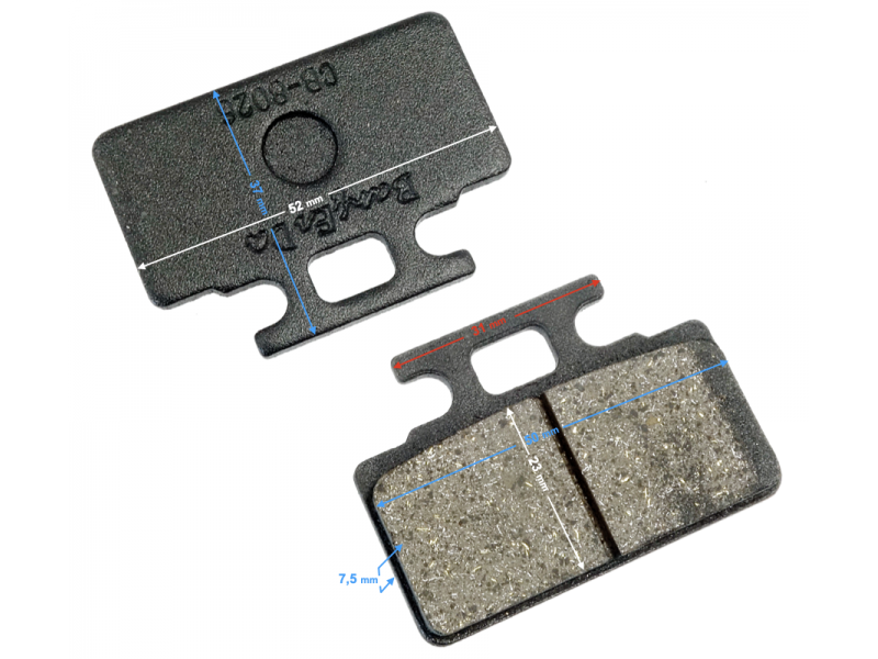 (SERVICE) Brake pads front NXT125