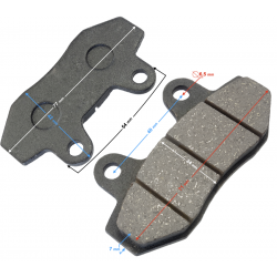 (WHOLESALE) Brake pads front NXT250 Base