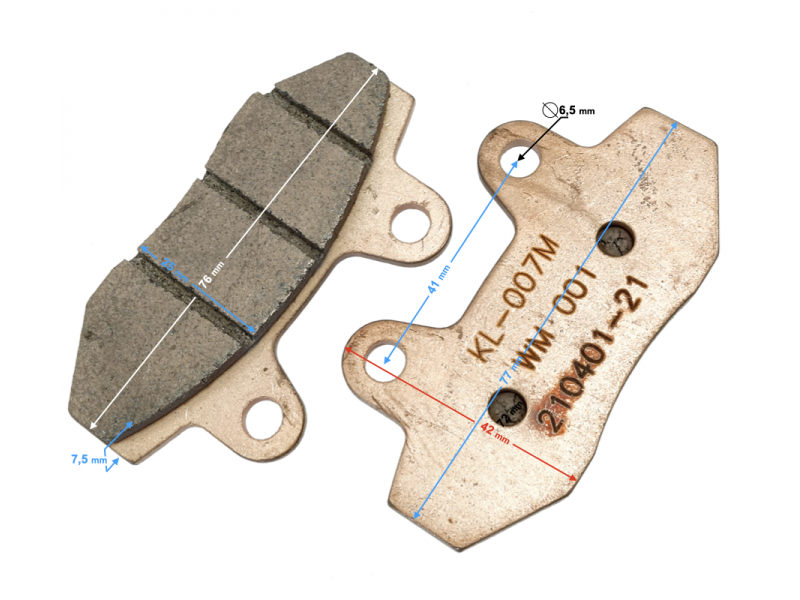 (WHOLESALE) Brake pads front NXT300