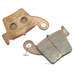 (WHOLESALE) Brake pads rear NXT300