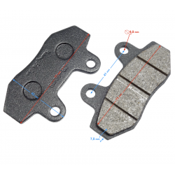 (WHOLESALE) Brake pads front NXT150