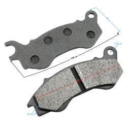 (WHOLESALE) Brake pads front Hyper (WHOLESALE) Brake pads front Hyper