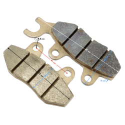 Front brake pads Sector E1