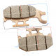 (WHOLESALE) HISUN Sector 550 Parking Brake Pads (P115000443110000)
