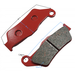 Brake pads FA181/FA363/FA245