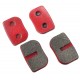 Brake pads (front-rear) for Pocket Bike moped