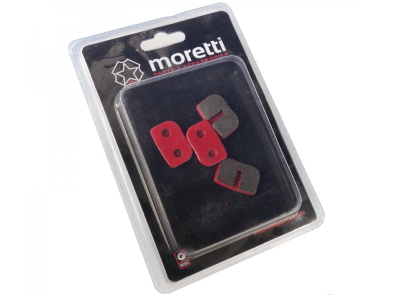 Brake pads (front-rear) for Pocket Bike moped