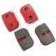 Brake pads (front-rear) for Pocket Bike moped