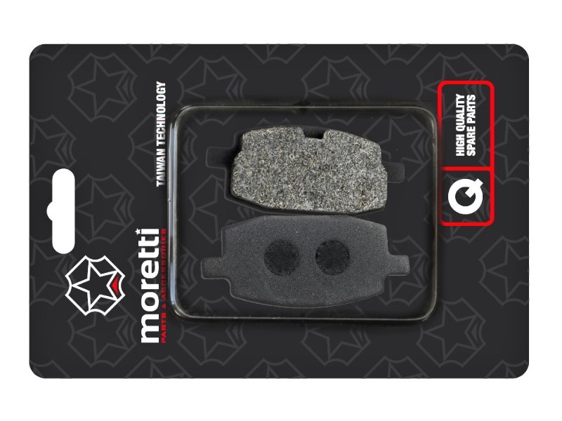 Front brake pads for GTR scooter