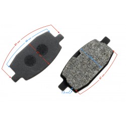 Front brake pads for GTR scooter