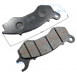 (WHOLESALE) Brake pads front Stratos 125 (WHOLESALE) Brake pads front Stratos 125