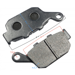 (WHOLESALE) Brake pads rear Stratos 125