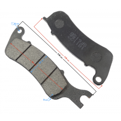 (WHOLESALE) Brake pads front Street-R 125