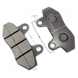 (WHOLESALE) Brake pads rear Street-R 125