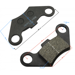 (WHOLESALE) Brake pads for ATV Force and Eagle