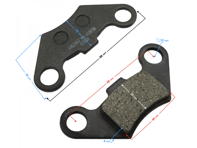 (WHOLESALE) Brake pads for ATV Force and Eagle