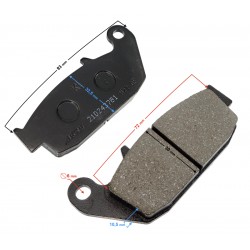 (WHOLESALE) Brake Pads Rear VOGE 300R/300AC (292400017-0002)