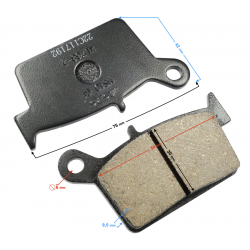 (WHOLESALE) Rear Pads VOGE 300 Rally (292400029-0001)