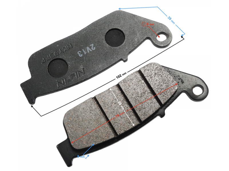 (WHOLESALE) Brake pads front VOGE 500AC (291710086-0001)
