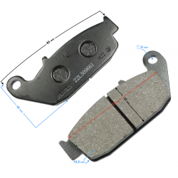(WHOLESALE) Rear Pads VOGE 125R (292400017-0001)