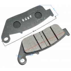 (WHOLESALE) Brake pads front VOGE 525DSX (291710093-0001)