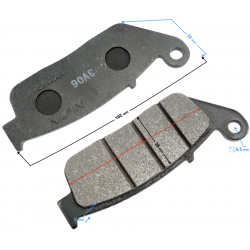(WHOLESALE) Brake pads front VOGE 525ACX (291710086-0001)