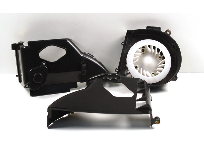 Engine cooling case set for 4T scooter