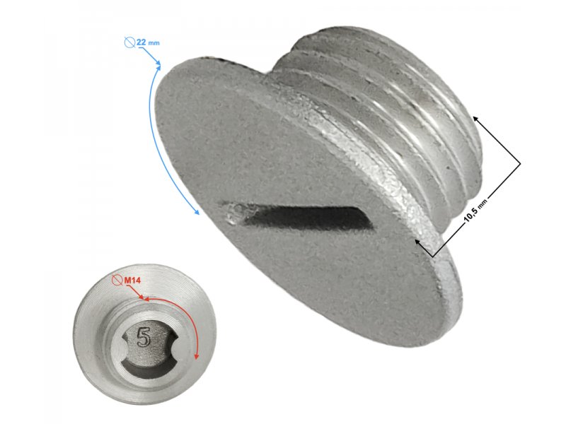 Magneto cover cap DB250 MZK